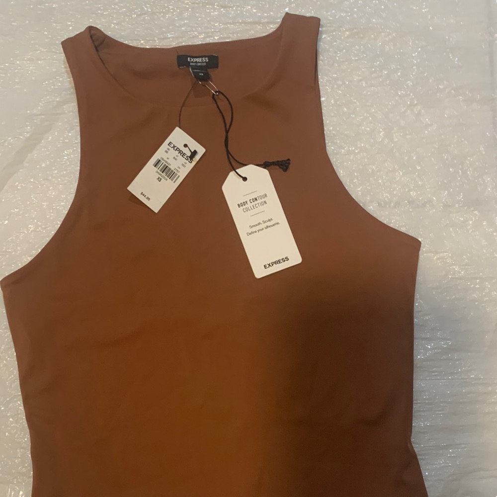 Express Women's Tan Tank Top